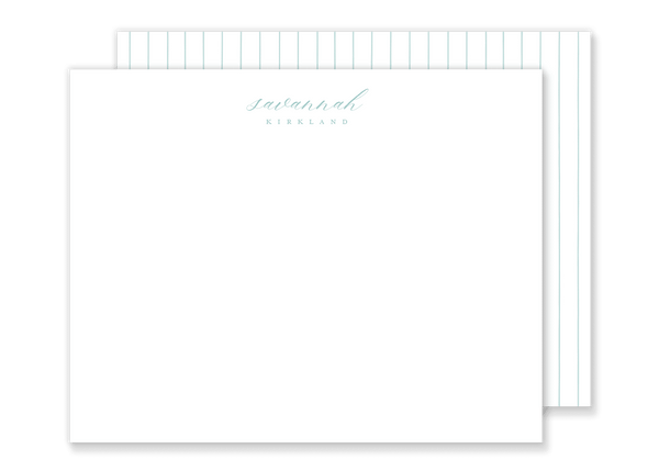 Savannah Stripe Flat Notes