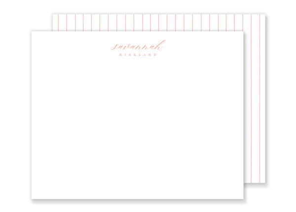 Savannah Stripe Flat Notes