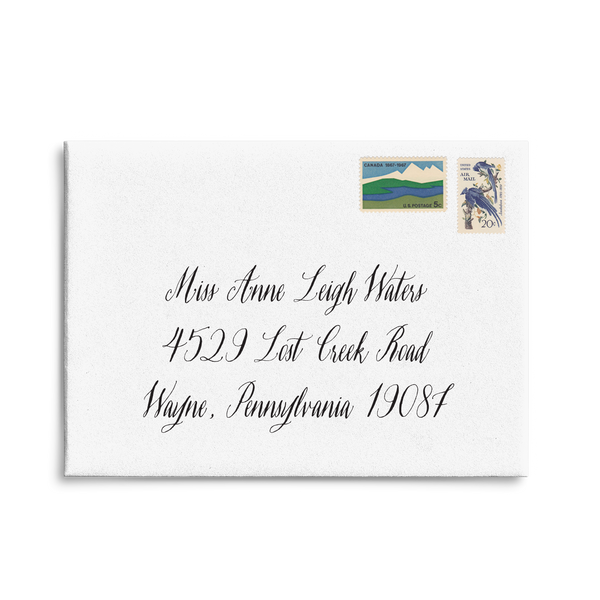 Special Script // Envelope Addressing