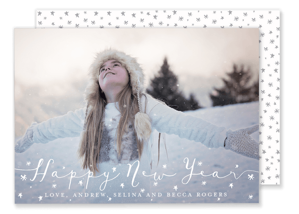 Starry New Year Card