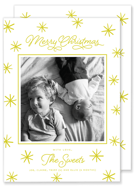 Sweet Star Christmas Card