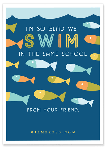 School of Fish Valentines