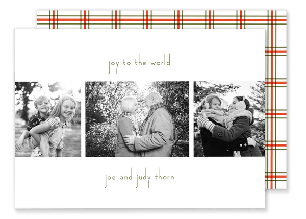 Thorn Trio Christmas Card