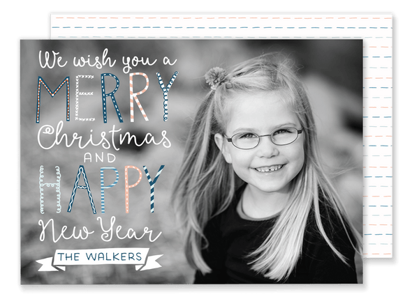 Walker We Wish You Christmas Card