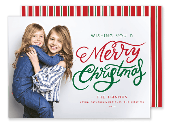 Wishing You Christmas Card