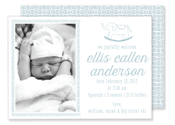 Eleanor Birth Announcement