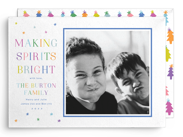 Burton Bright Christmas Card