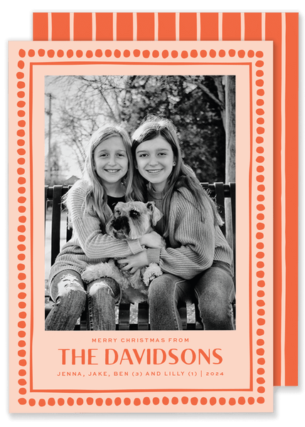 Davidson Dot Christmas Card