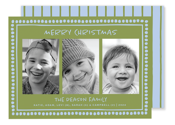 Deason Dot Christmas Card