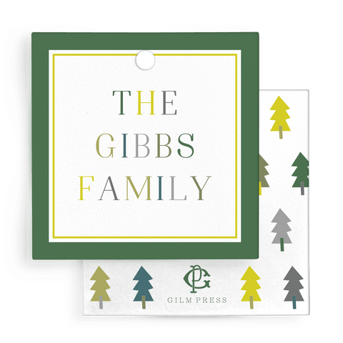Gibbs Green Gift Tags