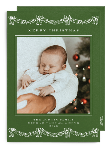 Godwin Garland Christmas Card