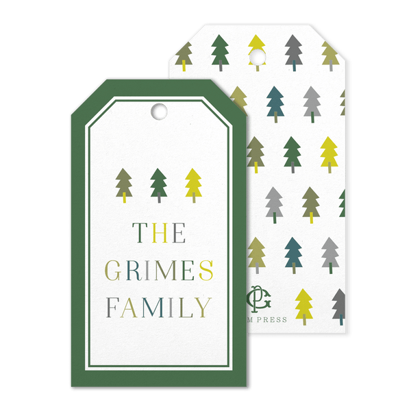 Grimes Green Gift Tags