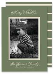 Spencer Script Christmas Card – Gilm Press