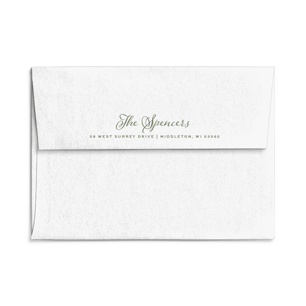 Spencer Script Christmas Card