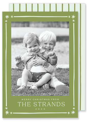 Strand Star Christmas Card