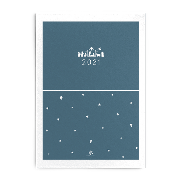 2021 Nativity Christmas Card cover