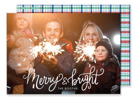 Booth Bright Christmas Card