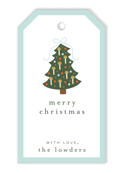 Bow Tree Gift Tags