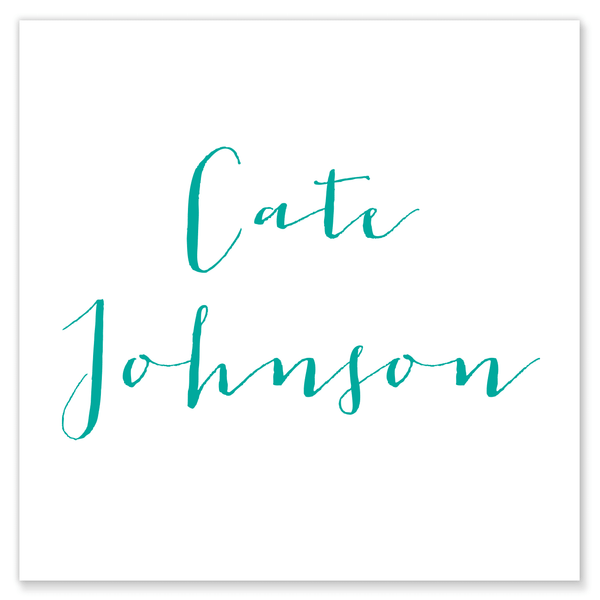 Calligraphy Cate Calling Card