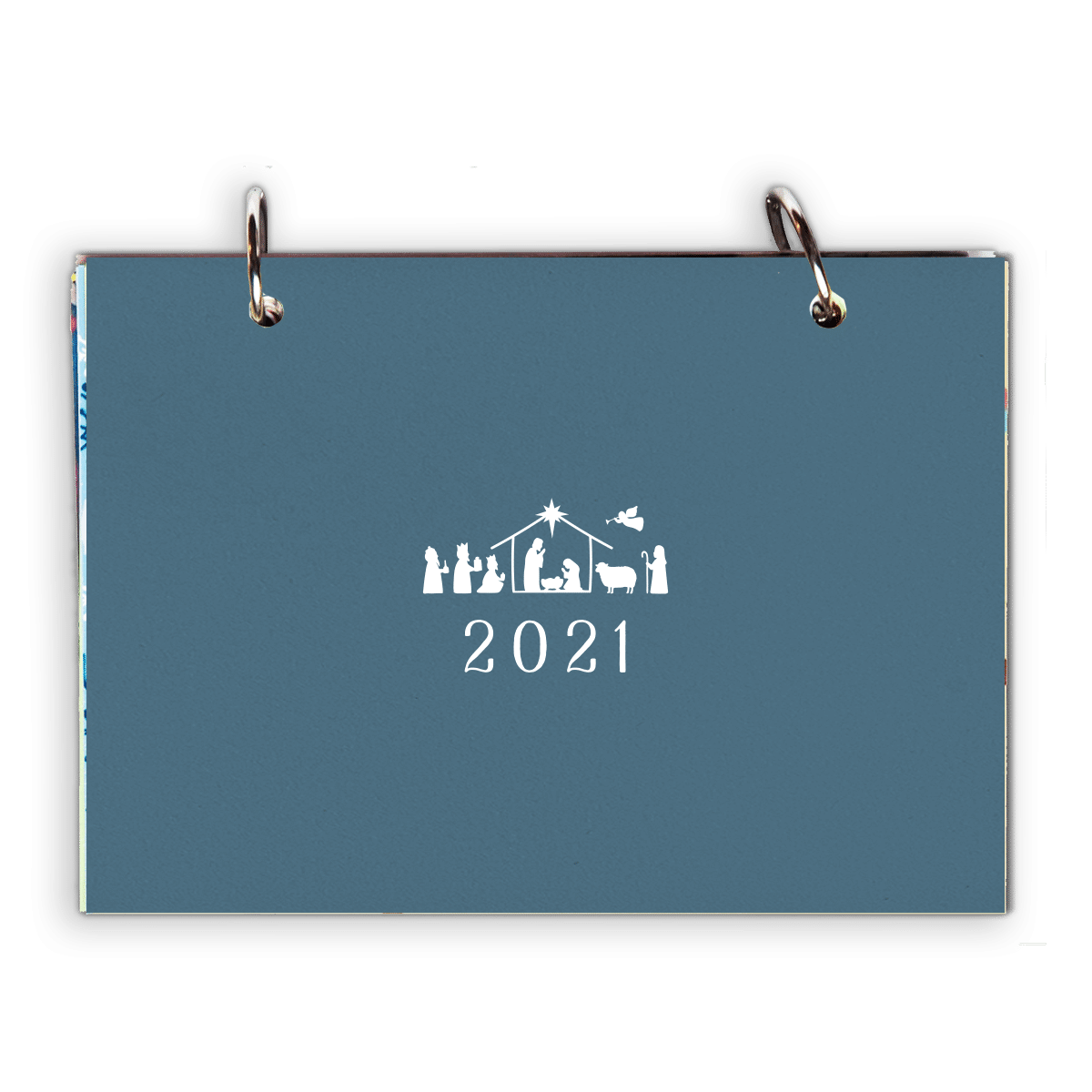 2021 Nativity Christmas Card cover – Gilm Press