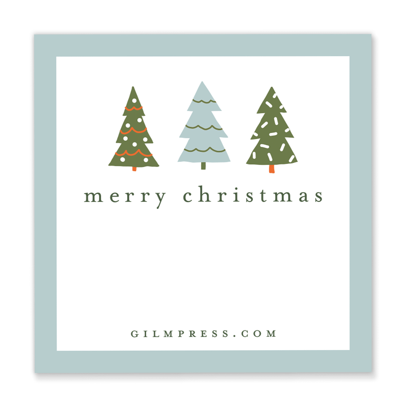Christmasgifttagtrees christmas tree gift tag – gilm press