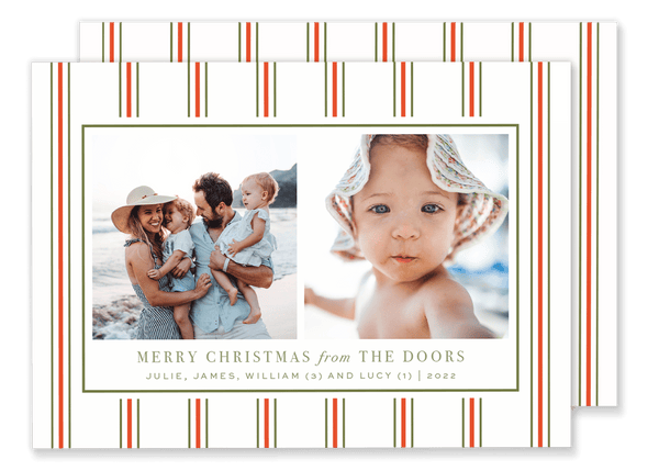 Door Duo Christmas Card