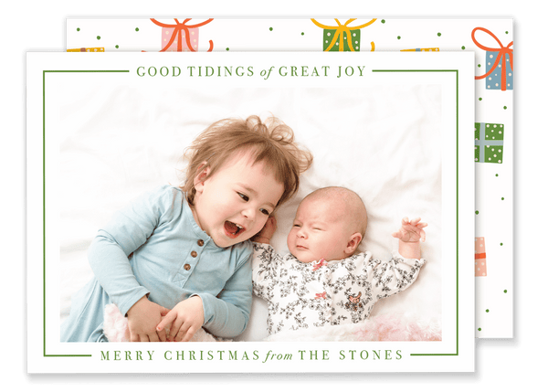 Gibson Great Joy Christmas Card
