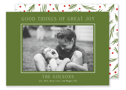 Golson Good Tidings Christmas Card