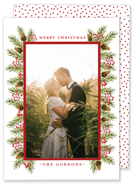 Gordon Greenery Christmas Card