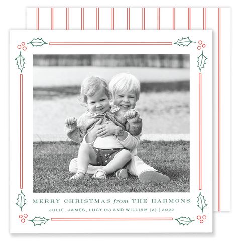 Harmon Holiday Christmas Card