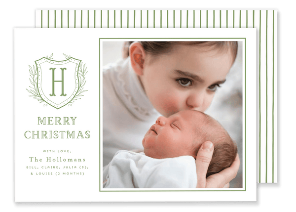 Holloman Crest Christmas Card