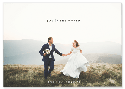 Jackson Joy to the World Christmas Card