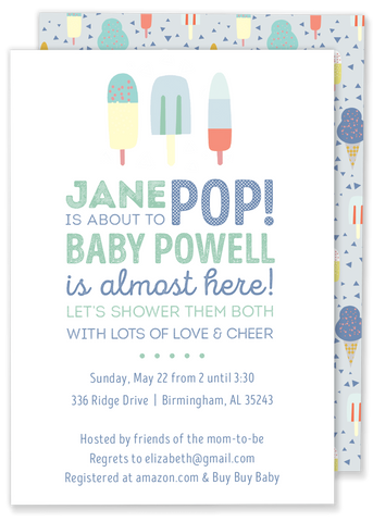 Jane Pop Party Invitation