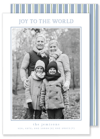Jemison Joy to the World Christmas Card
