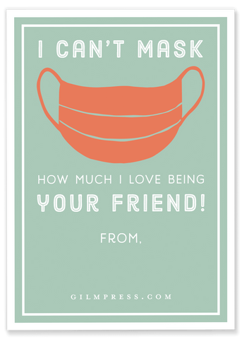 Covid Mask Valentines