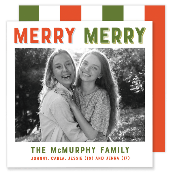McMurphy Merry Merry Christmas Card