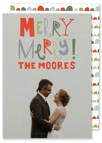 Moore Merry Merry Christmas Card