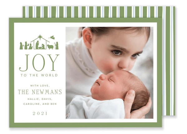 Newman Nativity Christmas Card