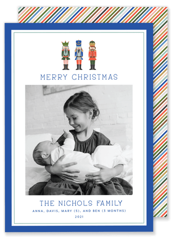 Nichols Nutcracker Christmas Card