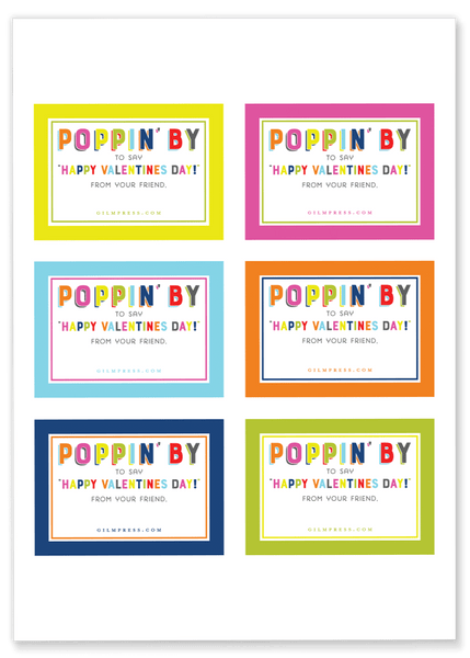 Poppin' By Valentines