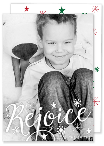 Rejoice Christmas Card
