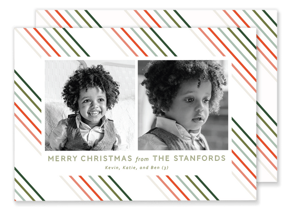 Stanford Stripe Christmas Card