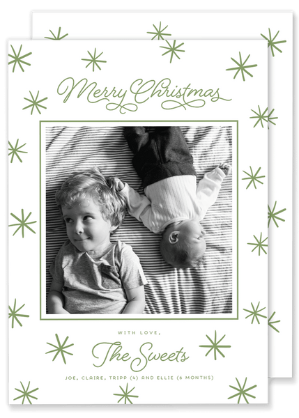 Sweet Star Christmas Card