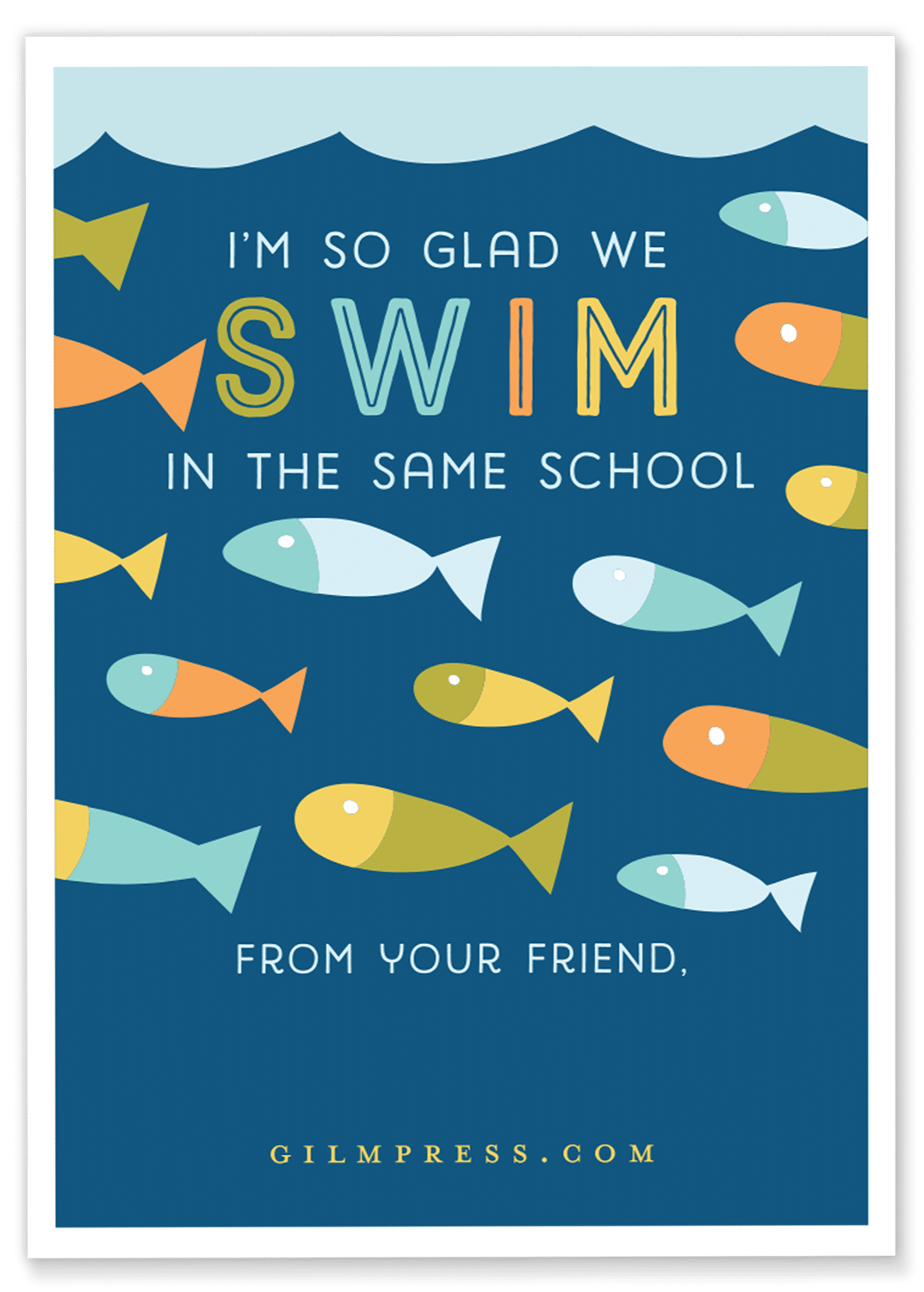 School of Fish Valentines – Gilm Press