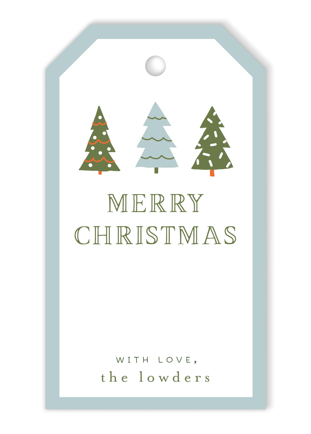 Holiday - Christmas Gift Tags - 50 pack for your Christmas Gifts